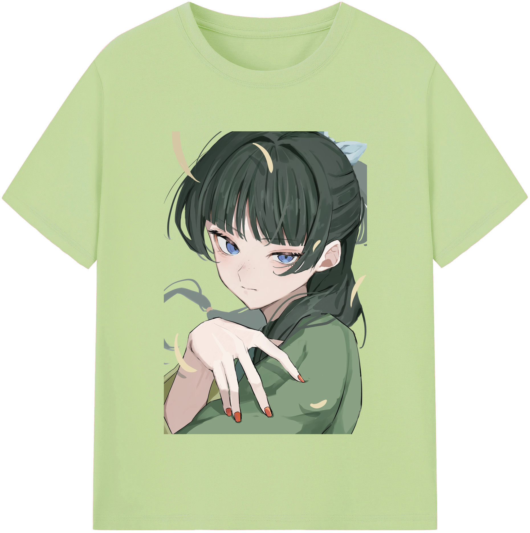 （画像用） 薬屋のひとりごと The Apothecary Diaries 綿100％半袖Tシャツ（フロントプリント）